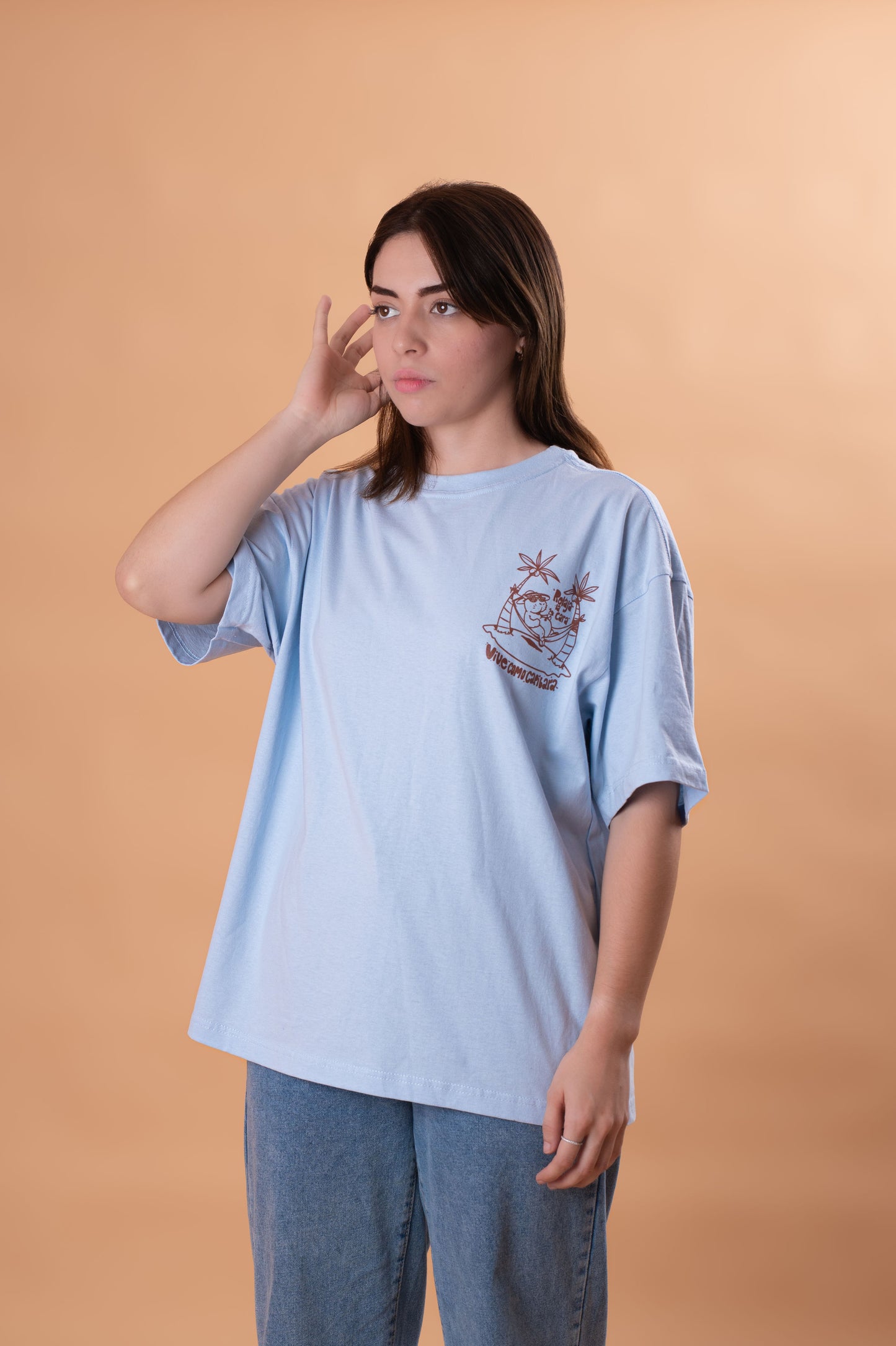 Vive como Capibara tee